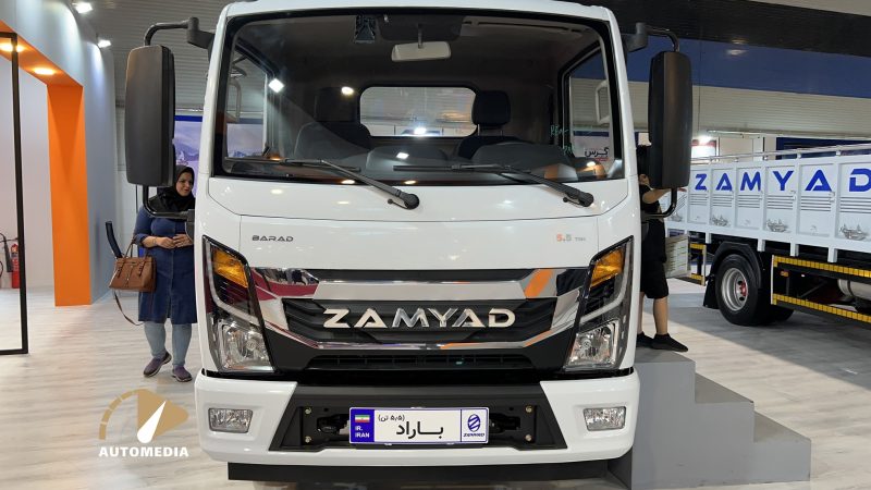 زامیاد باراد در نمایشگاه خودرو مشهد