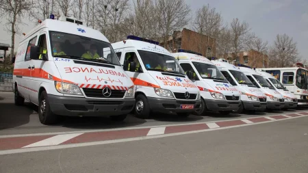 آمبولانس‌های وارداتی