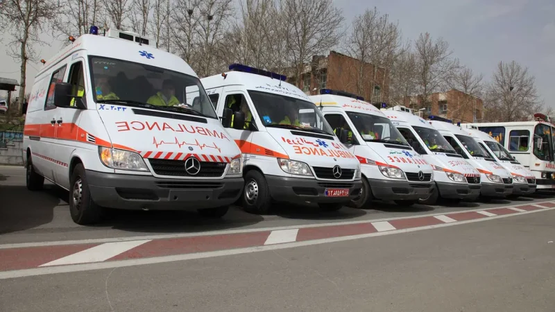 آمبولانس‌های وارداتی