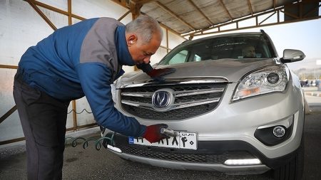 خودروهای پلاک گذر موقت