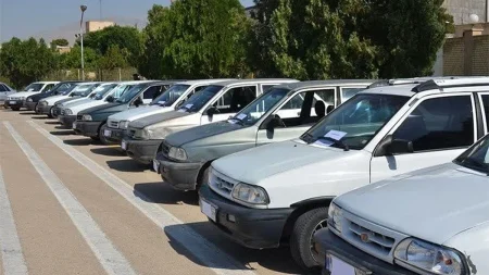 خودروهای توقیفی
