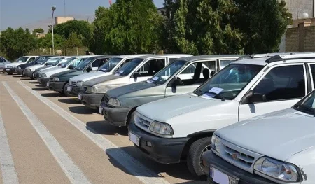 خودروهای توقیفی