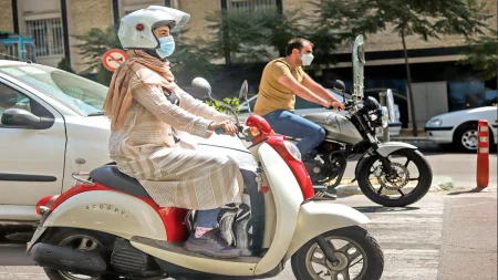 موتورسواری بانوان