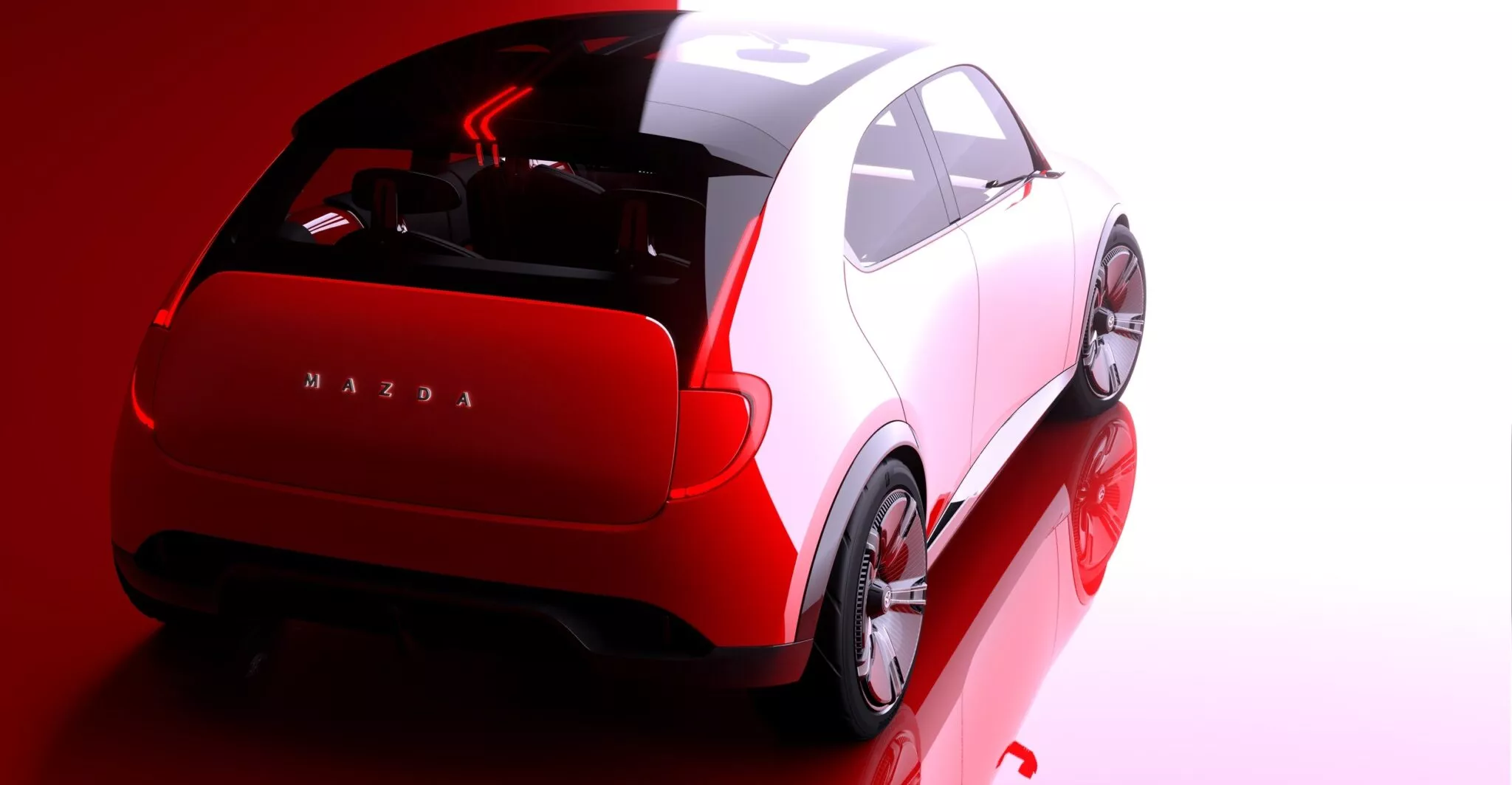 نمایی از گلگیر مزدا ویژن X کامپکت