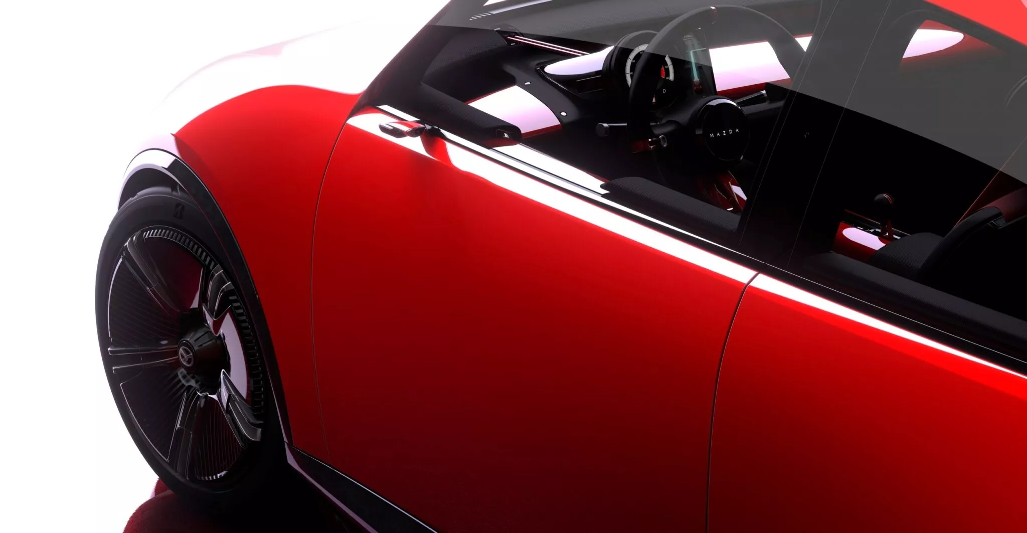 نمای سمت چپ مزدا ویژن X کامپکت