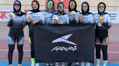 قهرمانی تیم بانوان کرمان موتور