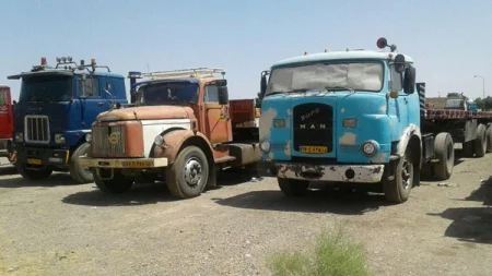 اسقاط کامیون های بالای پنجاه سال