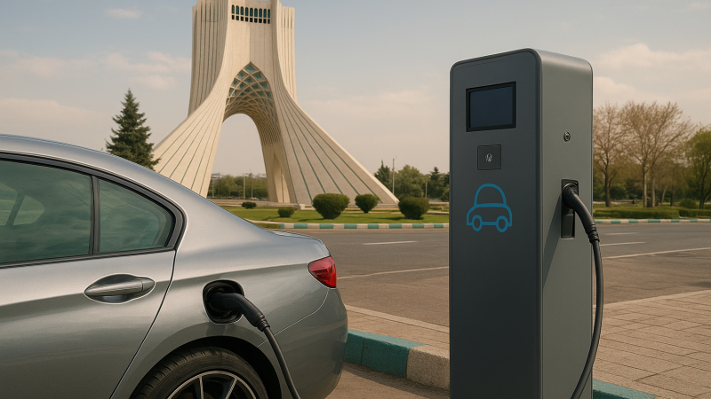 ایستگاه شارژ خودروهای برقی