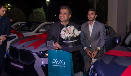 خودروی BMW مدل ۲۰۲۵ زیر پای مدافعان وطن