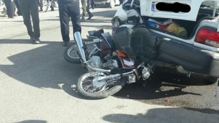 تصادفات موتورسیکلت ها