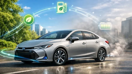 توسعه خودروهای هیبریدی برای کاهش مصرف سوخت و آلودگی هوا