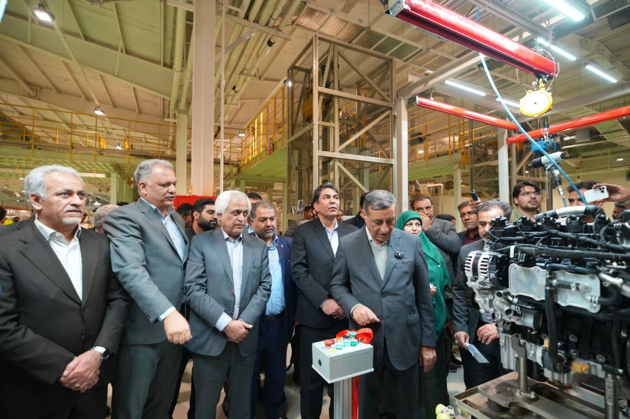 خط تولید موتورهای پیشرفته TGDI کرمان موتور